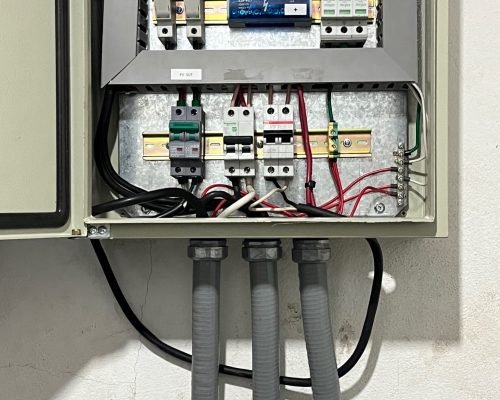 Colegio Nacional Galapagos Grid Tied Installation June 2023 Pic 5