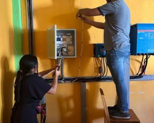 Infocentro installation pic June 2023
