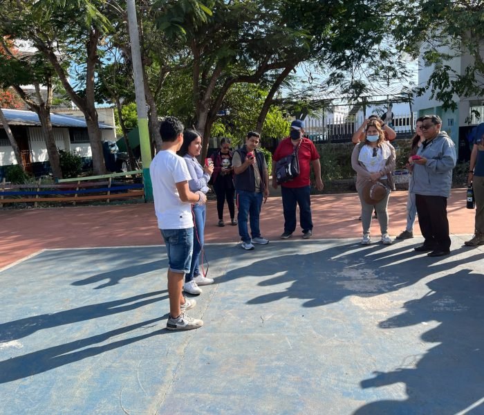 Students teaching teachers